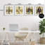 «Fashion Runway Animals», ensemble de 4 impressions encadrées sous verre, design par Grotto Studios-7515004-7515001