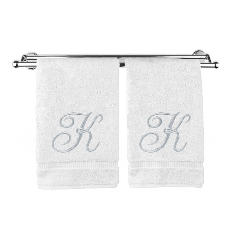 Super Plush Washcloth, White/Silver, K