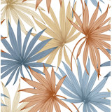 Tropic Palm Toss Luxe Haven Peel and Stick Wallpaper