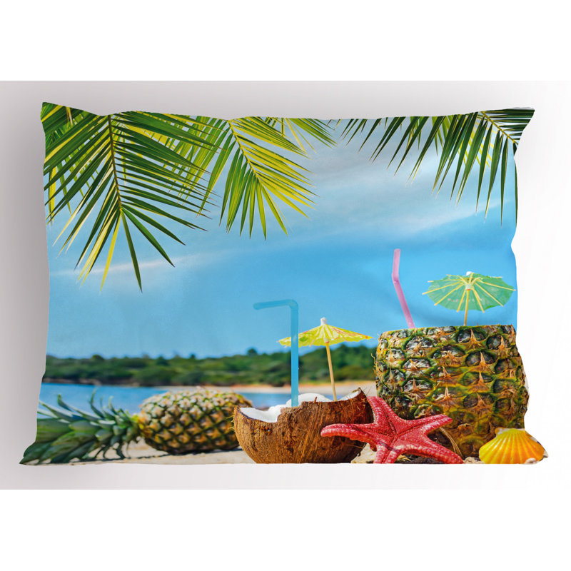 Taie décorative tropical xo, Simple