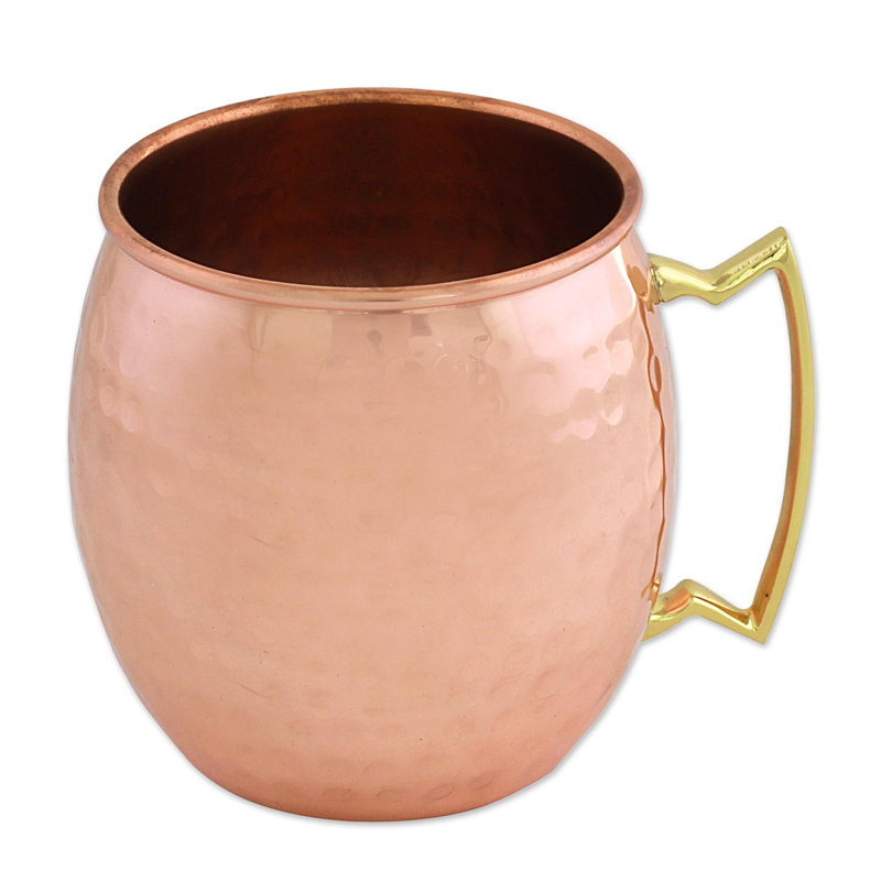 Grande tasse en cuivre mule 18 oz. Woodway