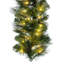 Vickerman 9' x 14" Brighton Pine Artificial Garland with 100 Warm White LED Mini Lights