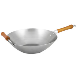 Ken Hom 28'' Non-Stick Carbon Steel Wok