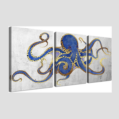 3 Piece Wrapped Canvas Wall Art