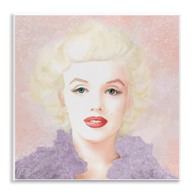 «Pastel Marilyn Portrait» par Amy Hall