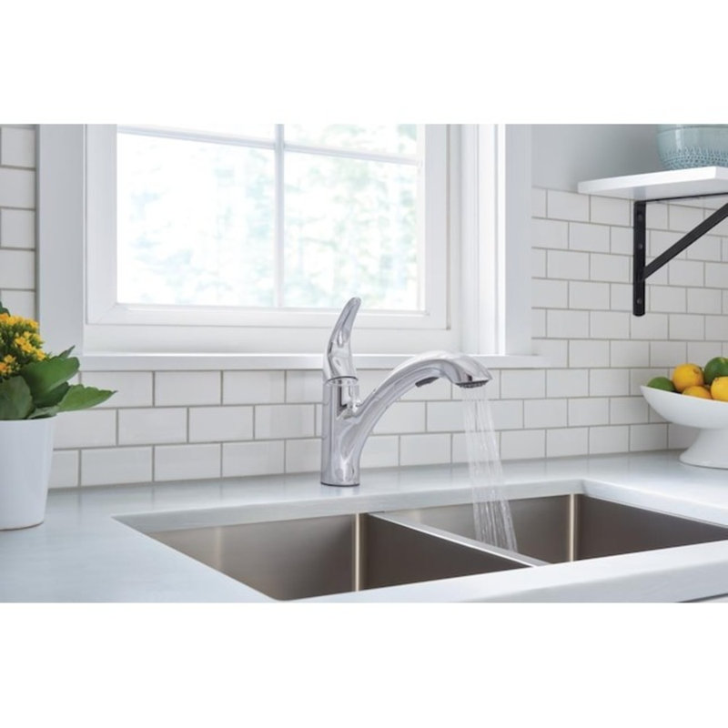 1-LEVER HDLE SINGLE OR 3H, Chrome