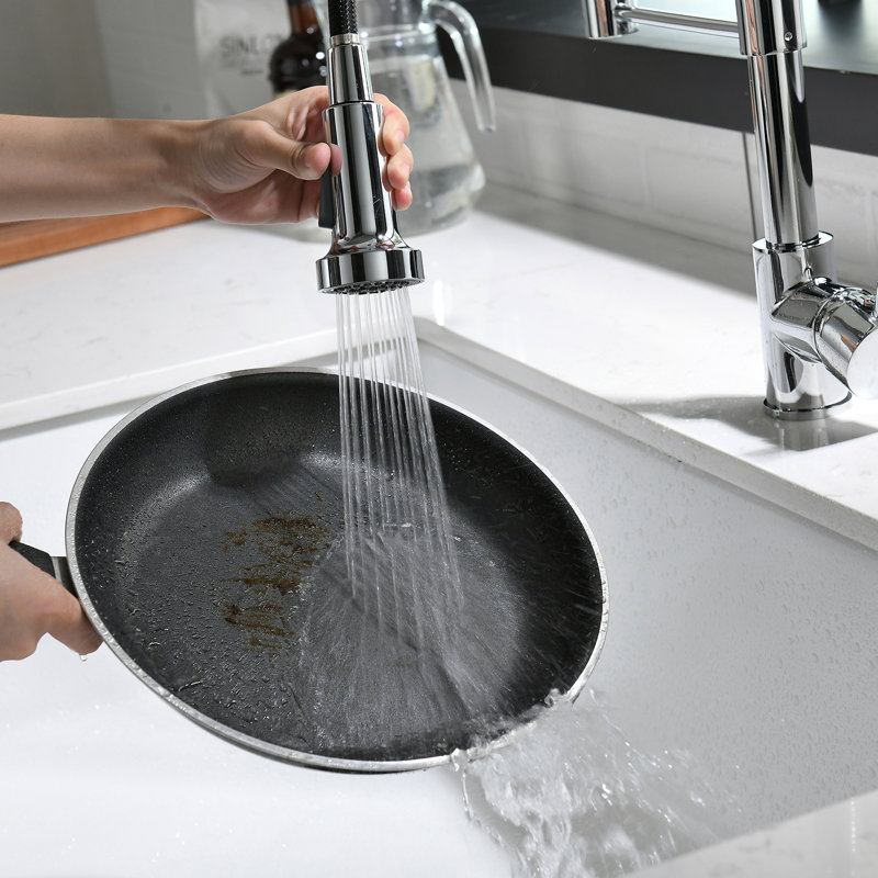 FLG Pull Down Kitchen Faucet, Chrome