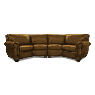 Canapé modulaire en cuir Rafael
