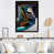 Black Single Picture Framed