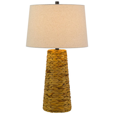 Rustic Weave100w Seagrass Table Lamp