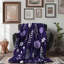 Jeté Améthyste Blooms - 1 pièce Sherpa Premium-1735163099