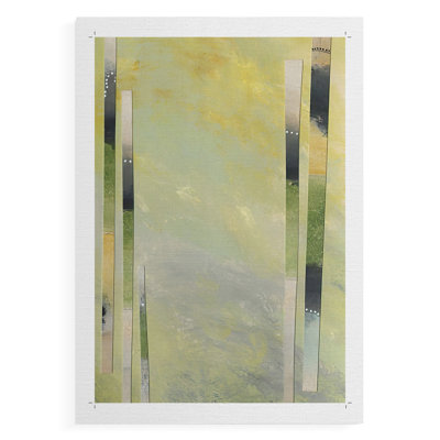 Neutral Assemblage III -Canvas Print Only - NOT FRAMED