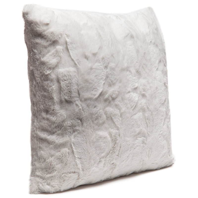 Super Soft Square Pillow Cover, White