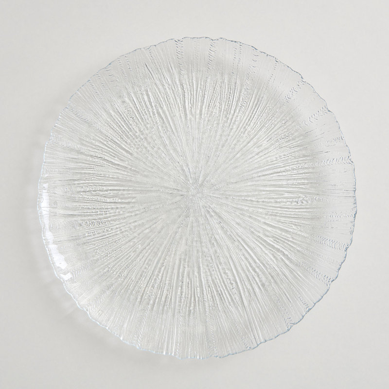 Ivy Bronx Bienaime Glass Platter