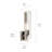 Tonju Steel Armed Sconce-1381020940