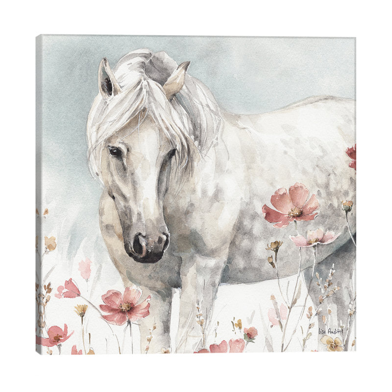 Wild Horses V by Lisa Audit - Wrapped Canvas Print, 66.04 cm H x 66.04 cm W x 1.91 cm D