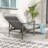 Raik Outdoor Metal Chaise Lounge Set with Table , Cushion Included-1069914631