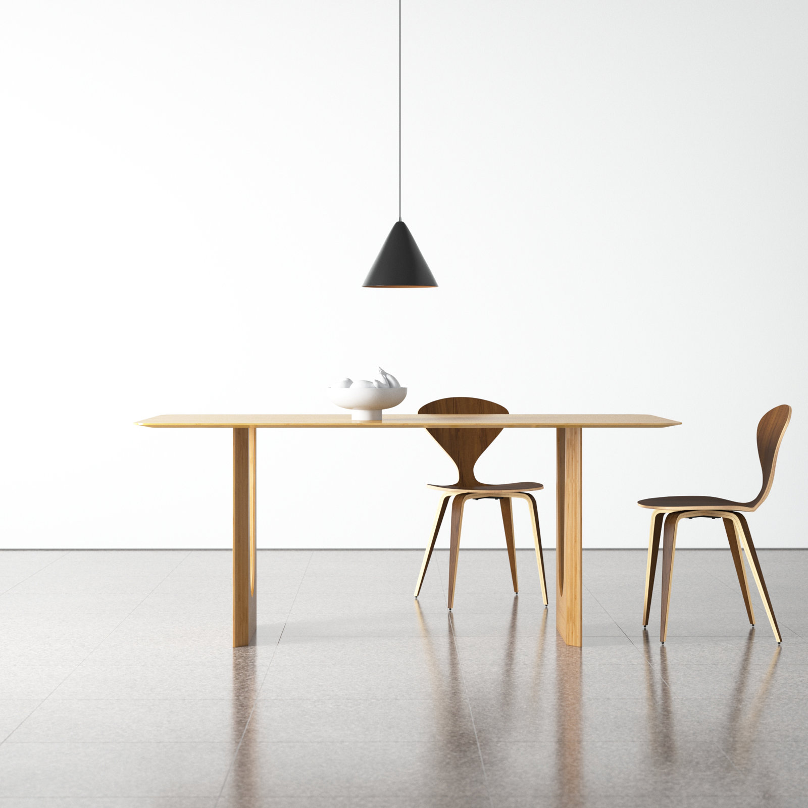 Ella 72" Dining Table, Wheat