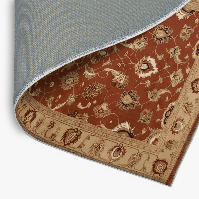 Tapis d'intérieur et d'extérieur brun Persian, Rectangle 2' x 3'