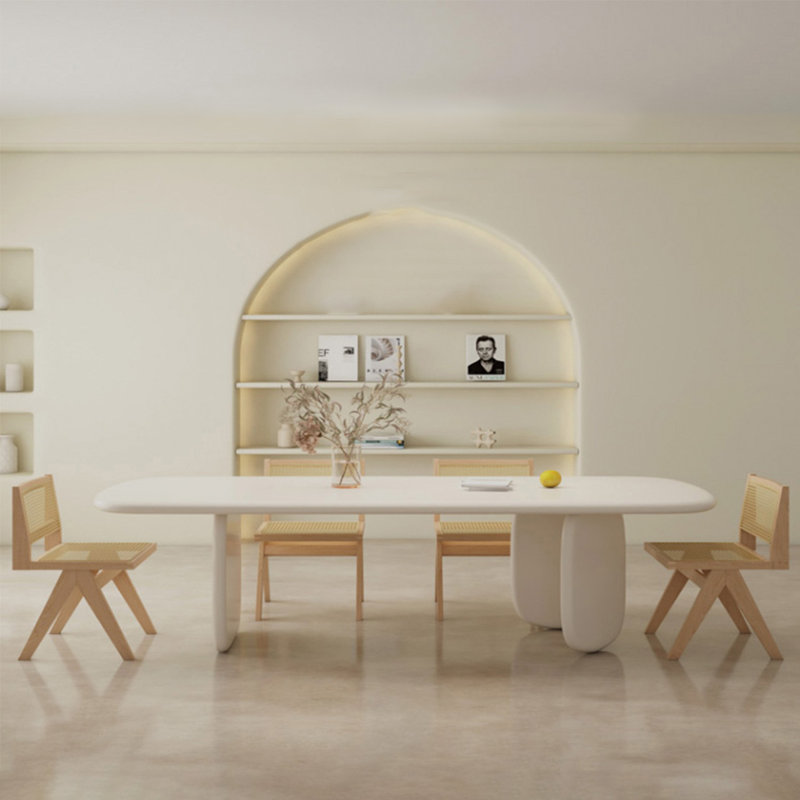 Eco-friendly table set, 29.52"H x 70.86"L x 31.49"W