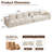 Straight Modular Sofa With Compressed Boneless Sectional-1809568252-1808894137