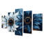 Heverlee - Tournesols, art mural - ensemble d'art mural en losange
