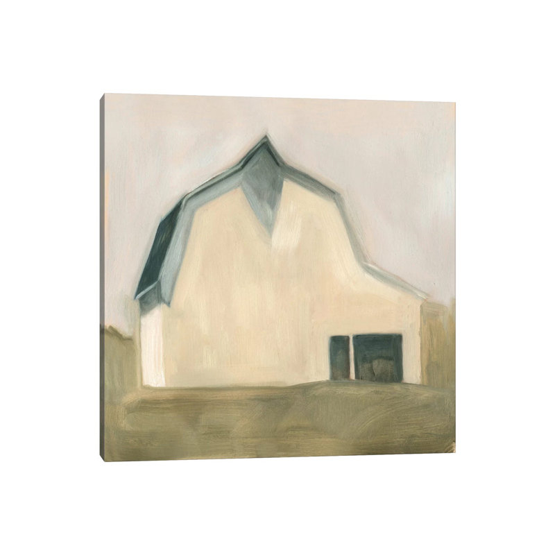 Serene Barn IV by Emma Scarvey - Wrapped Canvas Gallery-Wrapped Canvas Giclée, 30.48 cm H x 30.48 cm W
