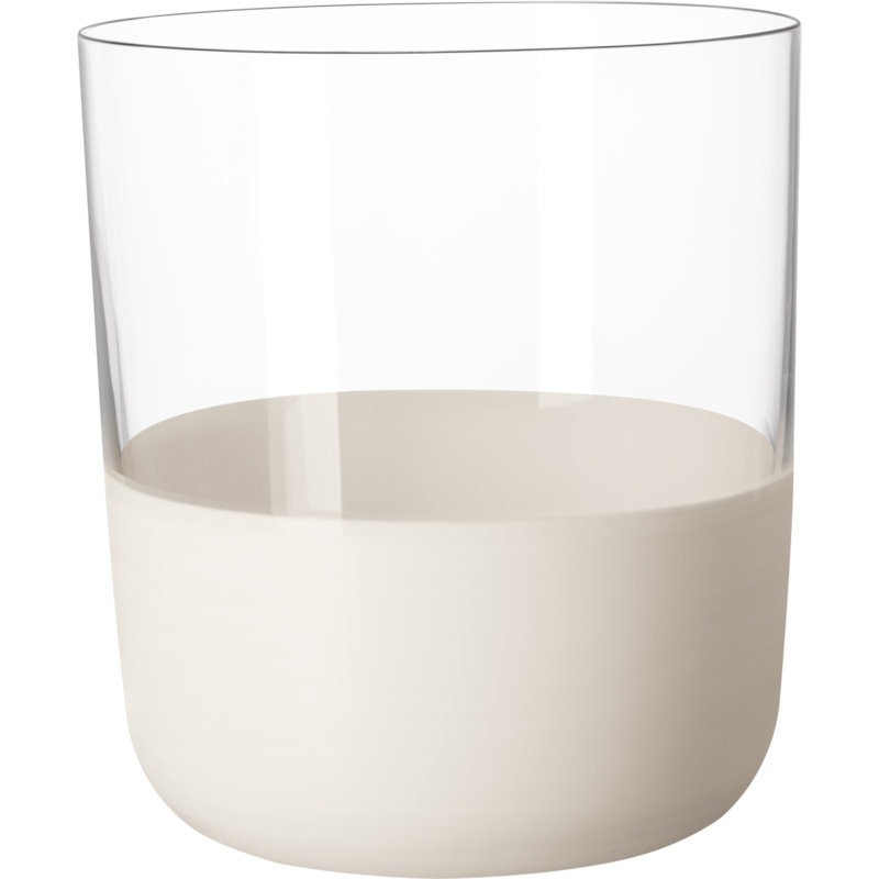 Manufacture Rock Blanc Old Fashioned Drinking Glass
