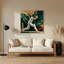 Sports, cricket vert, art mural en métal-2145454281