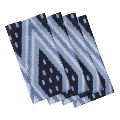 Seaberg Polyester Ikat Square Napkin