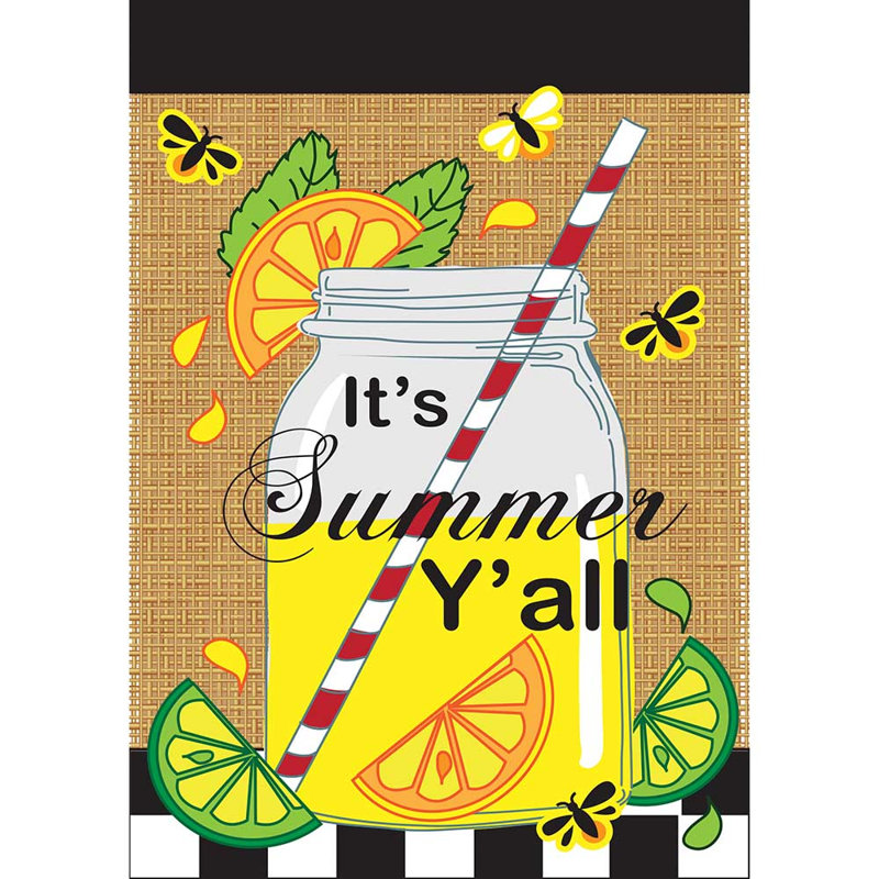 Drapeau de jardin Formaran Its Summer Yall Mason