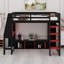 Lit mezzanine avec bureau Gaming