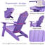 Chaise Adirondack en plastique-69813123
