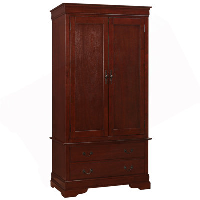 Charming Traditional Armoire For Stylish Storage And Decoration by Latitude Run