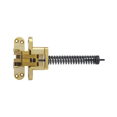 Charnière de porte simple invisible 4,6 po x l 9,01 po
