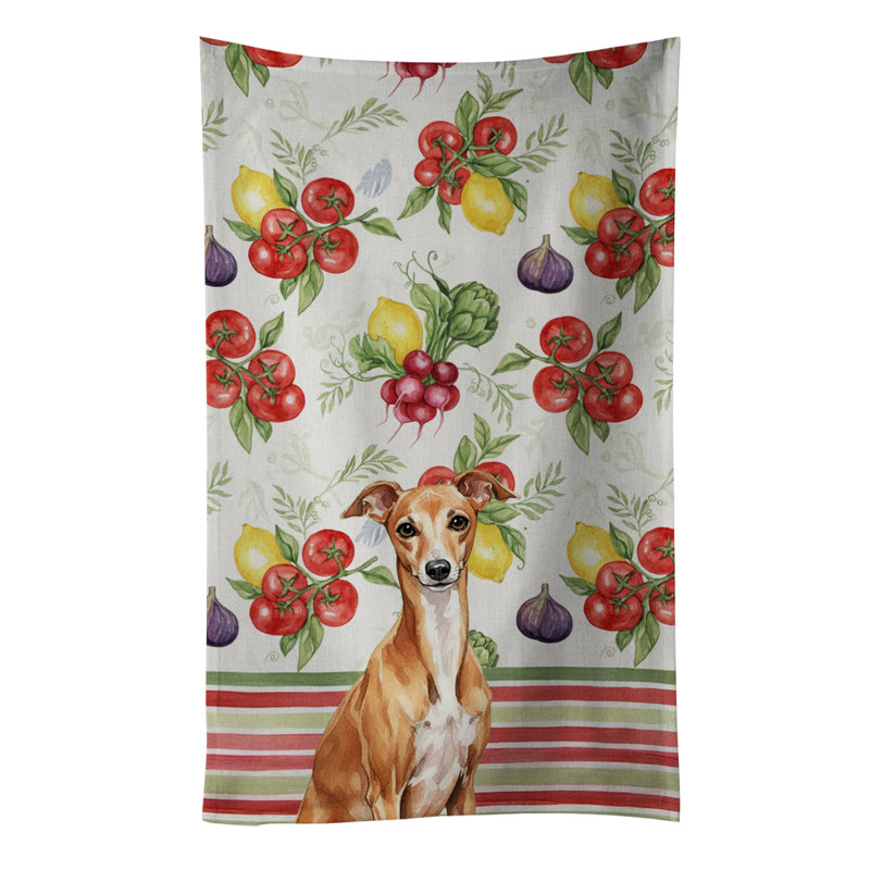 Serviette de cuisine Red Italian Greyhound, Red Italian Greyhound