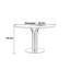 Table ronde Mid-Century frittée-260203817