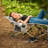 Alpcour XL Compact Folding Camping Bed - Steel Frame, Polyester, 500 Lbs Capacity