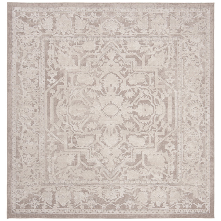 Calidia Oriental Beige/Cream Area Rug
