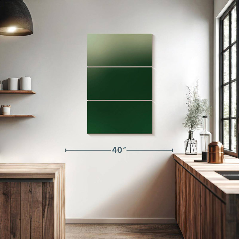 Avery Forest Gradient, 38" H x 24" W