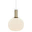 Alton 1 - Light Black/Brass Single Pendant