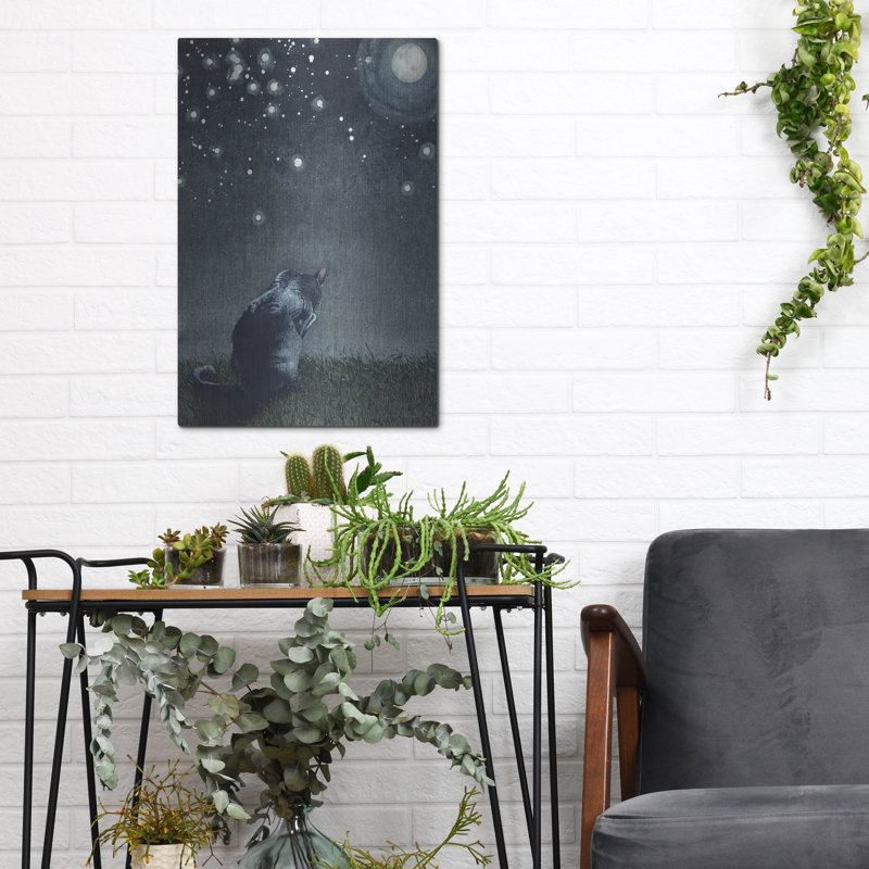 "Bain de lune" par Maggie Vandewalle, H 16 po x l 12 po