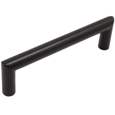 Contemporary Round Cabinet Pull, 96 Millimetres, Stanless Steel Base Material, By Stone Harbour Hardware