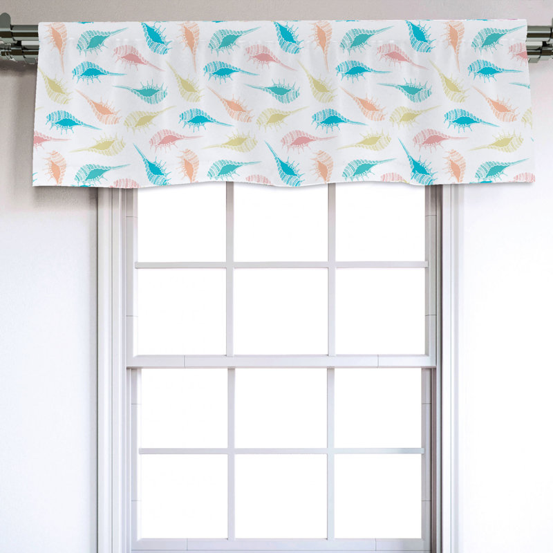 Sateen Ruffled Window Valance