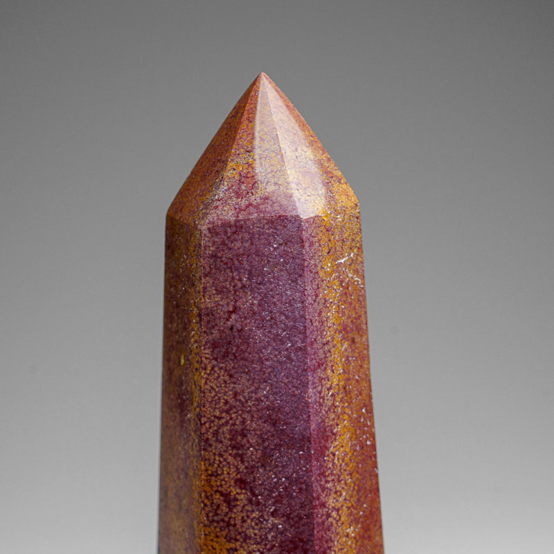 Genuine Polished Imperial Rhodonite Point (1.3 Lbs)
