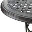 Petite table basse, table de bout en aluminium pour l'extérieur
