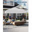 3x3m Waterproof Garden Gazebo – Foldable, UV50+ Protection, 3-Level Height Adjustable-129414960