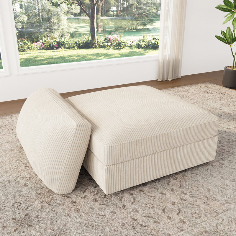 Repose-pieds Morrel, Beige