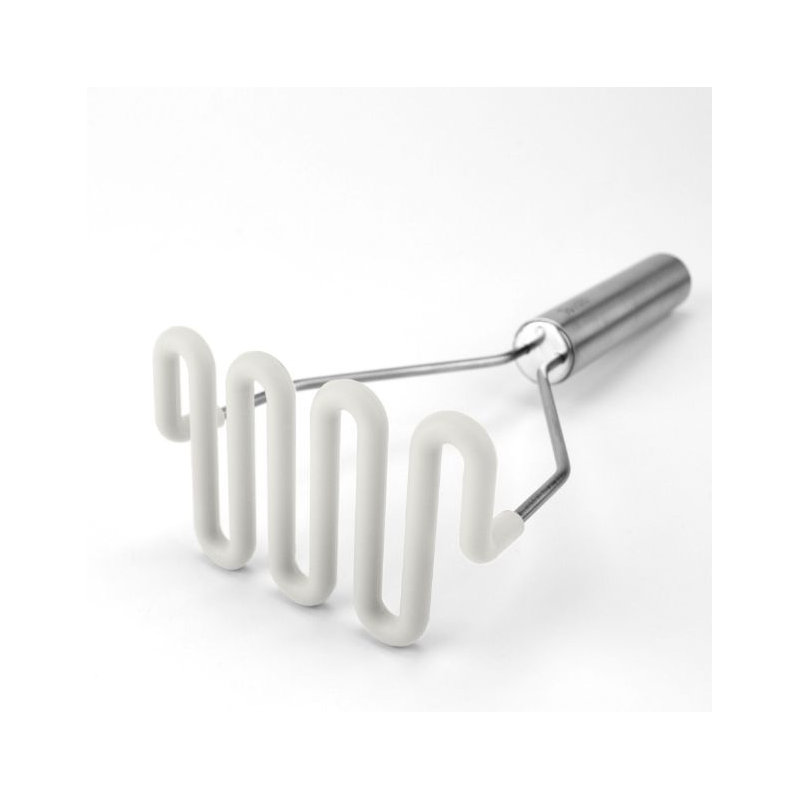 Pilon à purée, Blanc / Blanc