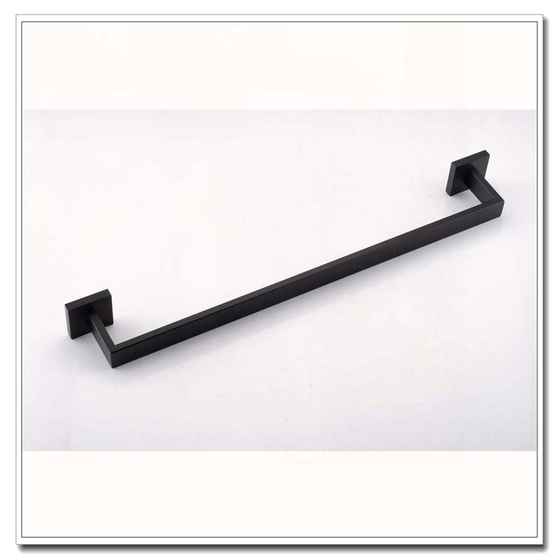 4-Piece Stainless Steel Bathroom Hardware Set, Matte Black